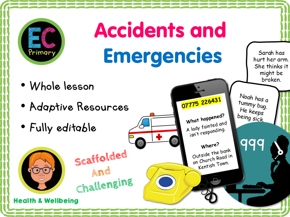 Emergency - calling 999 PSHE