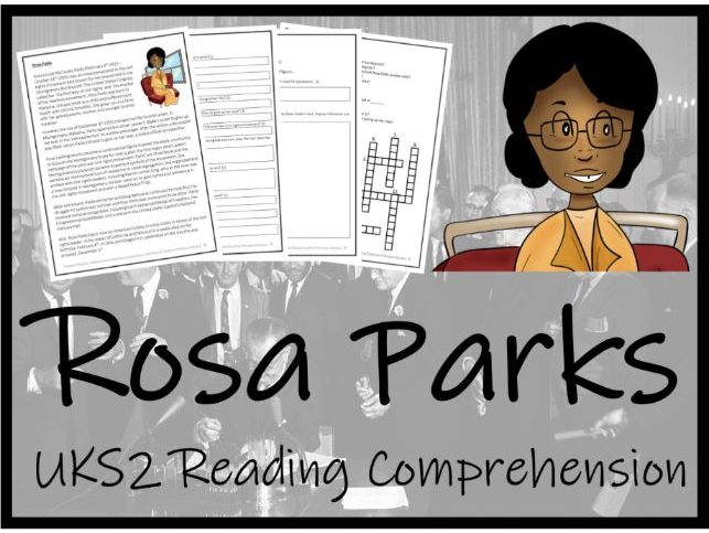 UKS2 Rosa Parks Reading Comprehension Activity