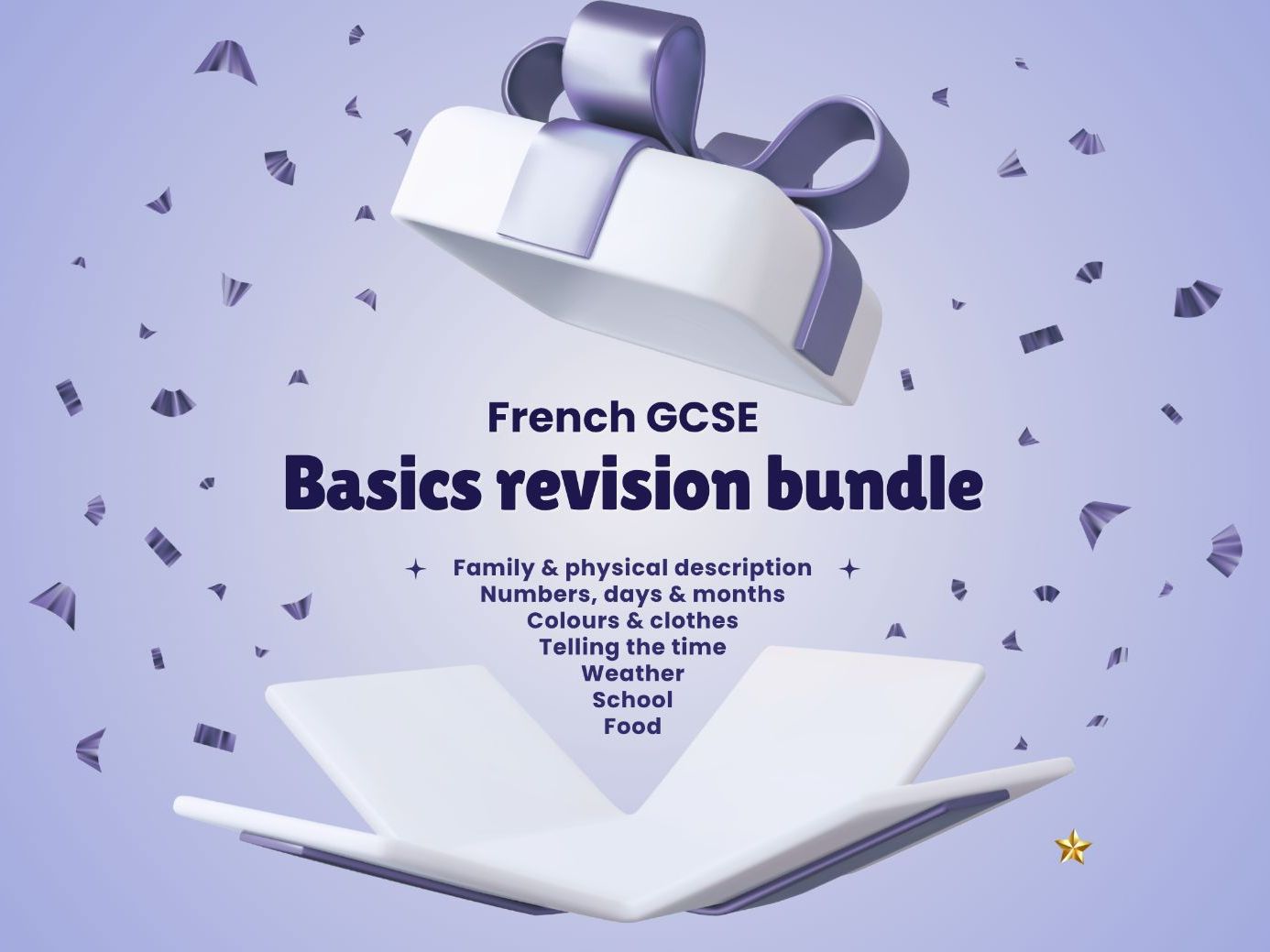 Back to basics – Revision bundle – French GCSE