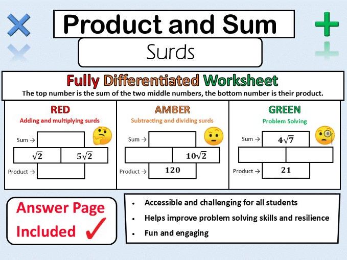 Middle School Math Resources: Math Worksheets for 6th-8th Grade | Tes