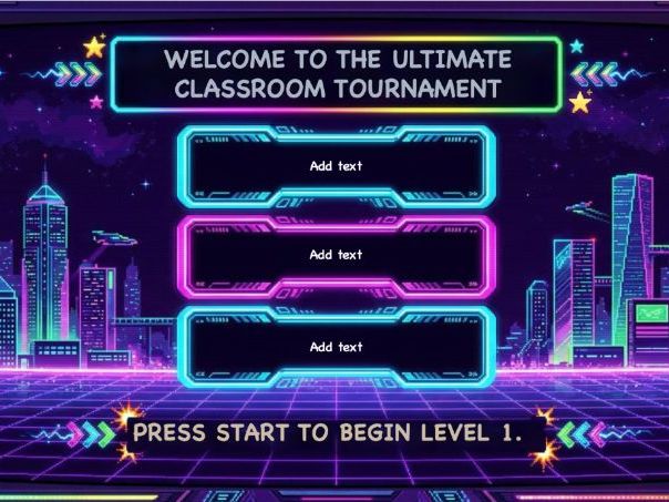 KS2 New Class, New Year | Teacher Introduction & Classroom Induction| Arcade Theme