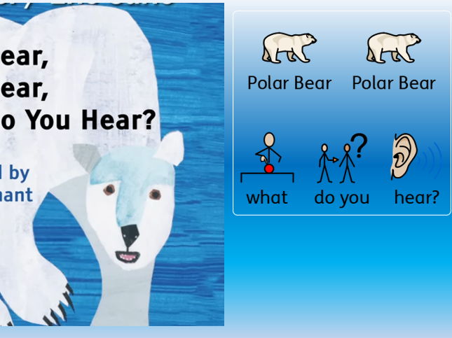 Polar Bear Polar Bear What do you hear?
