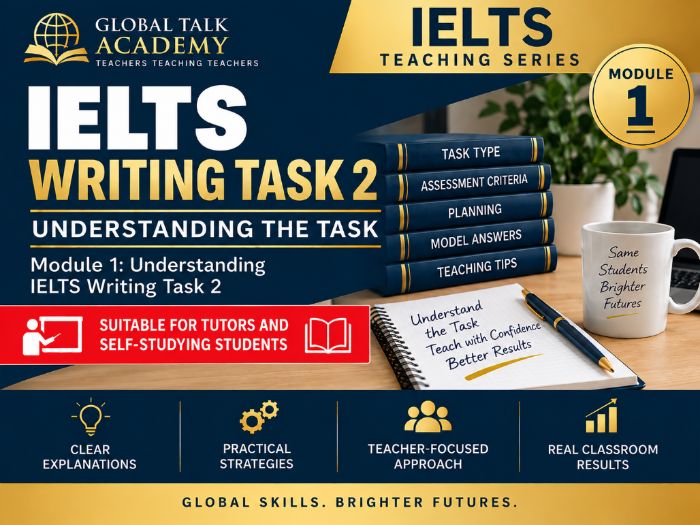 IELTS Writing Task 2 Guide for Tutors & Self-Study Students | Module 1