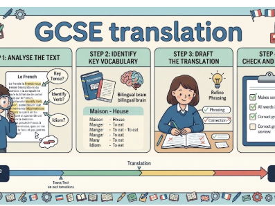 GCSE French- Translation- Family & relationships- with exercises- Higher level