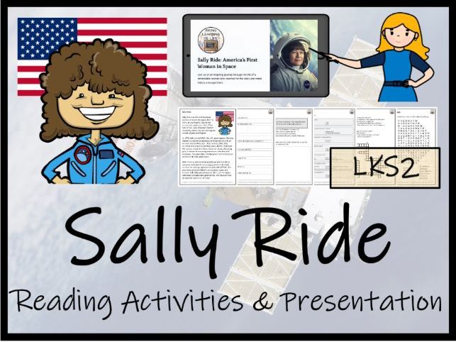 Sally Ride Reading Comprehension Activities | Year 3 or Year 4