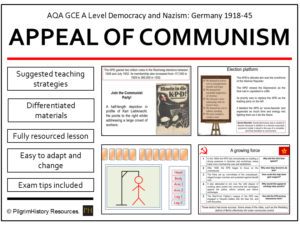 Communism and the KPD in Weimar Germany 1919–1933 | AQA A Level History