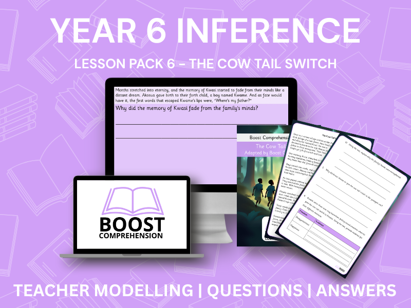 Inference Lesson Y6 - The Cow Tail Switch