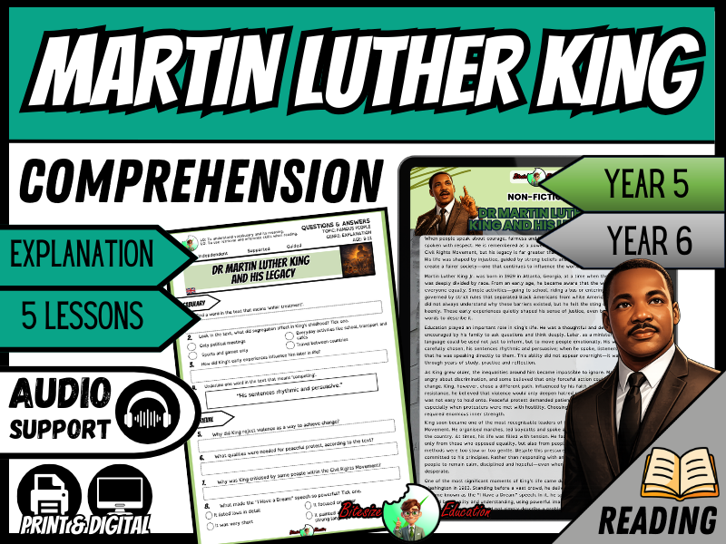 Dr Martin Luther King and His Legacy | Assembly Presentation | Year 5/6