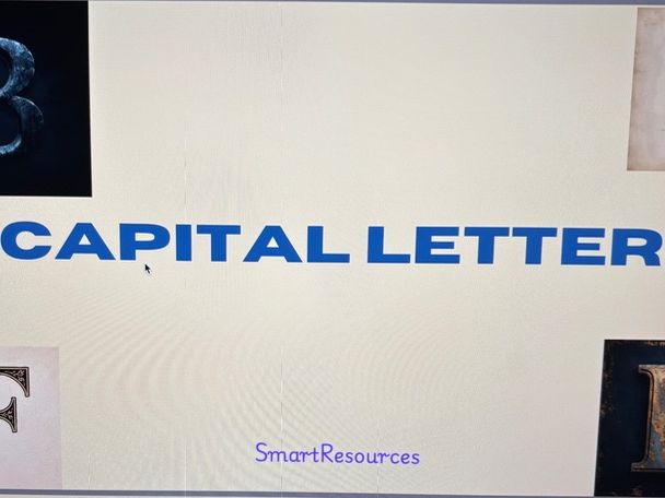 Capital Letter Presentation