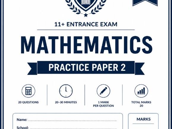 11+ Practice Paper