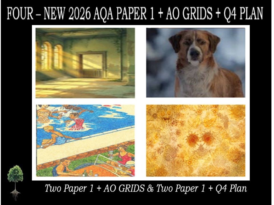 FOUR - AQA PAPER 1 | 2026 FULL MOCKS | AO GRIDS | Q4 PLAN