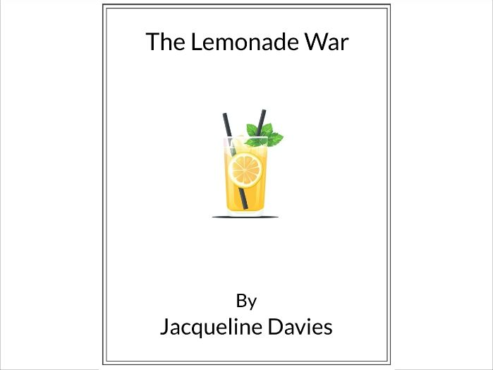 The Lemonade War by Jacqueline Davies - (Lesson Plan)