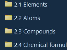 C1.C2 Elements Atoms and Compounds (new activate 2024)