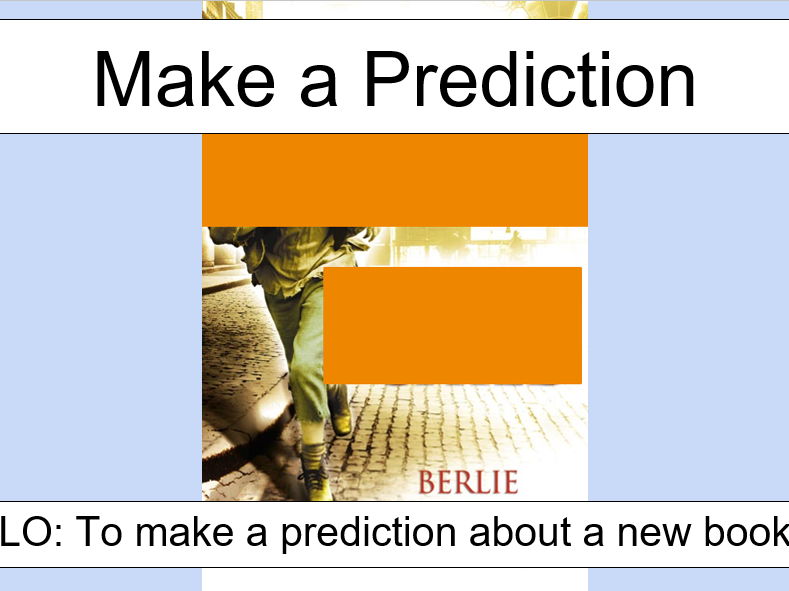 Guided Reading - Street Child - Prediction - Lesson 1 - KS2