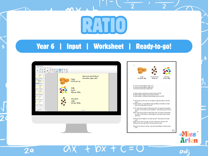 Year 6 Ratio and Proportion Problems