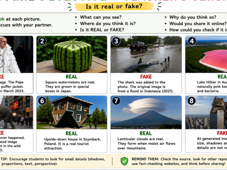 Fake News &Critical Thinking | Post-Truth Age Discussion Lesson | B1-B2