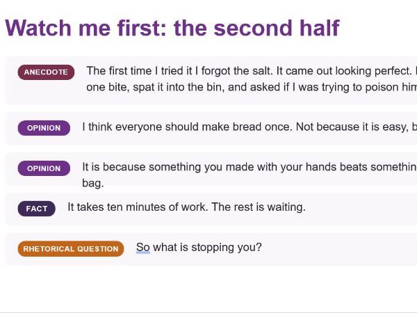 Speech Writing - Functional Skills English SLC - 2 Minute Speech Challenge