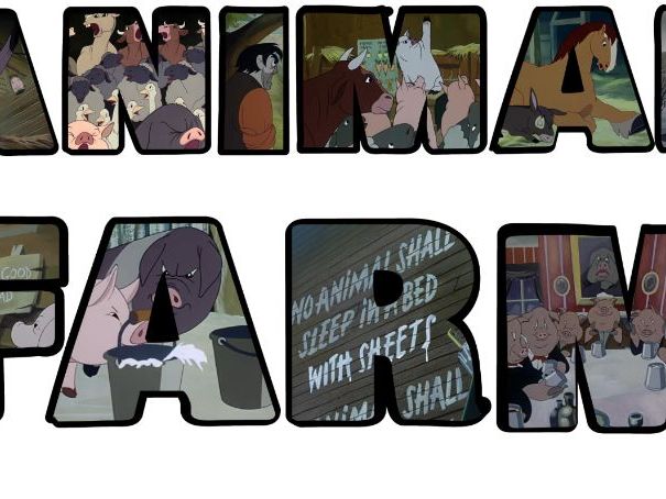 ANIMAL FARM classroom display letters