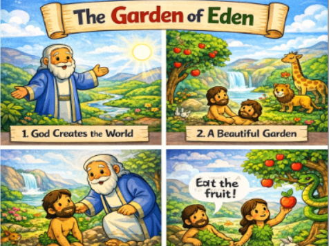 Comic book Bible stories