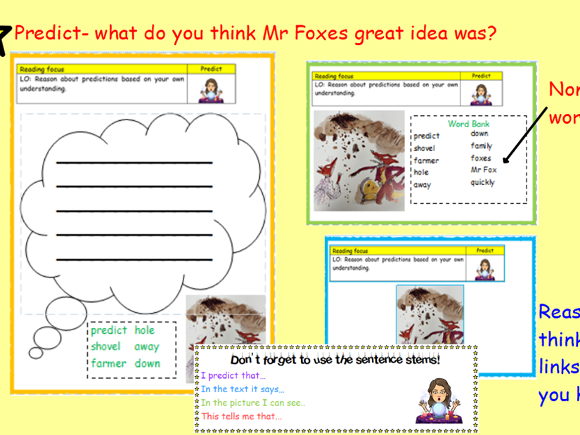 Fantastic Mr Fox Whole Class Reading Year 2 (activinspire and publisher needed)