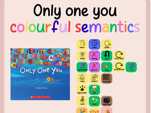 Only one you- colourful semantics