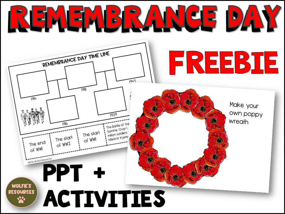 Resources to mark Remembrance Day Tes