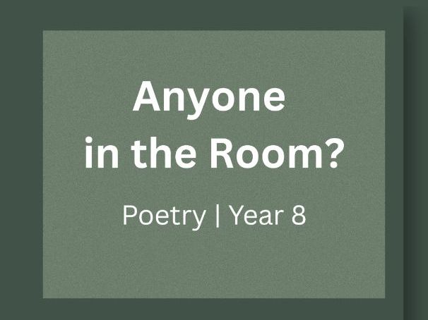 Poetry Lesson | Metaphor & Inference | Screensaver Mode (Attention Drift) | Year 8 (KS3)