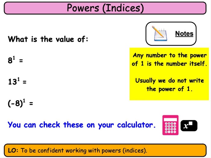 KS4 Maths - Powers & Indices
