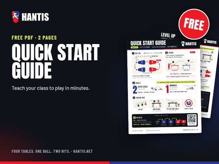 Hantis Quick Start Guide: Free 2-Page PE Game Resource