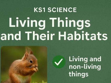 KS1 Science | Living Things and Their Habitats | Full 6-Week Unit | MRS GREN |