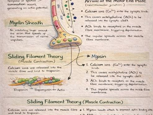 Motor neurone poster