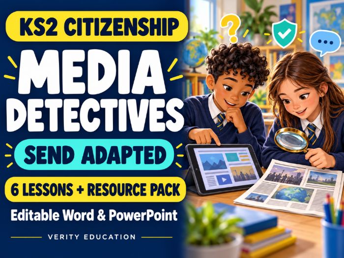 KS2 Citizenship: Media Detectives — SEND-Adapted Pack