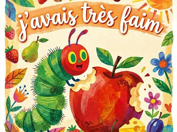 Primary French Song: J'avais tres faim (very hungry caterpillar)
