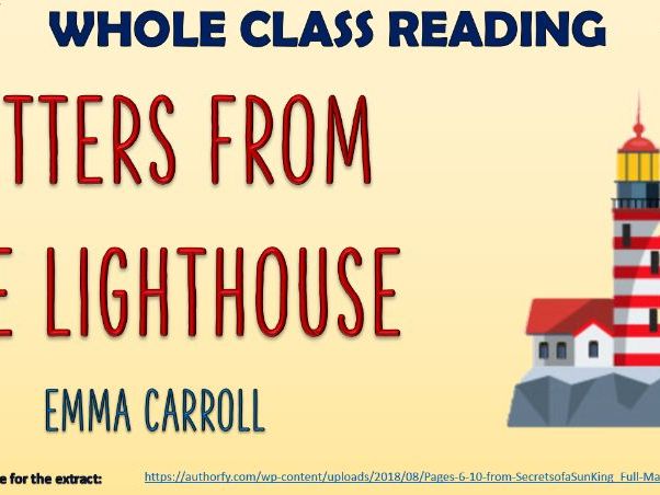 Letters from the Lighthouse - Whole Class Reading Session!
