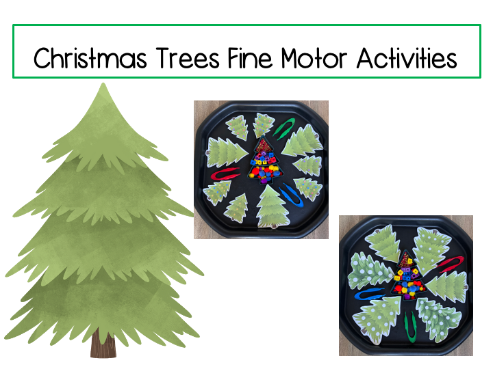 Christmas Tree Fine Motor Activities