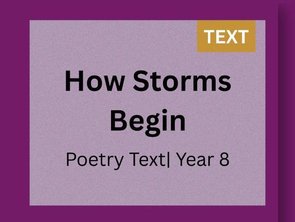 The World Behind the Wind — Narrative Poetry Text | Symbolism & Meaning | Year 8 (KS3)