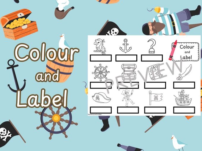Pirate Colour & Label