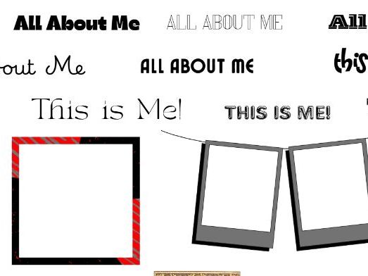 This is me transition activity