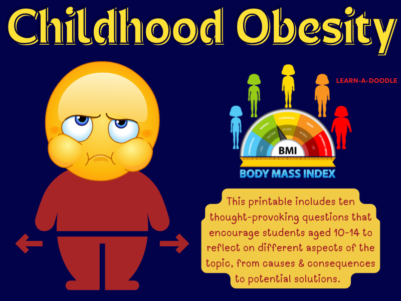 Childhood Obesity: A Critical Thinking Question Booklet with An Answer Guide