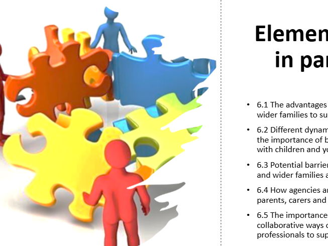 Element 6 T Level in Education & Early Years