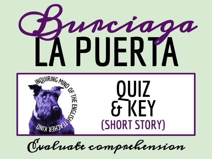 "La Puerta" by José Antonio Burciaga Quiz | Latino Literature | Short Story