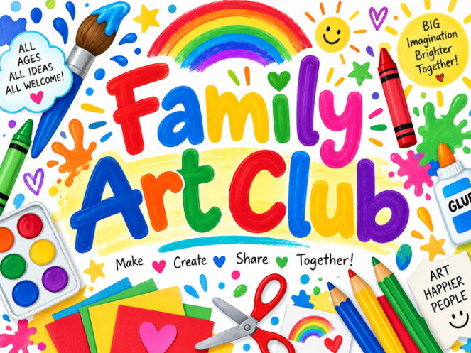 Family Art Club – Complete Session Slides for Primary Schools | KS1 & KS2