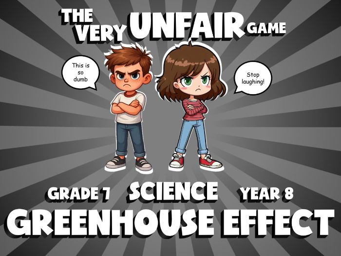 Greenhouse Effect VERY UNFAIR GAME | No-Prep Year 8 Science Review Activity