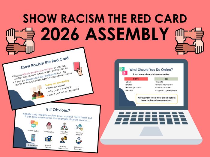 Show Racism the Red Card Day 2026 Assembly
