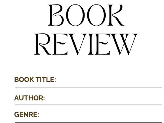 KS2 Book Review