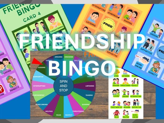 FRIENDSHIP BINGO - POWERPOINT
