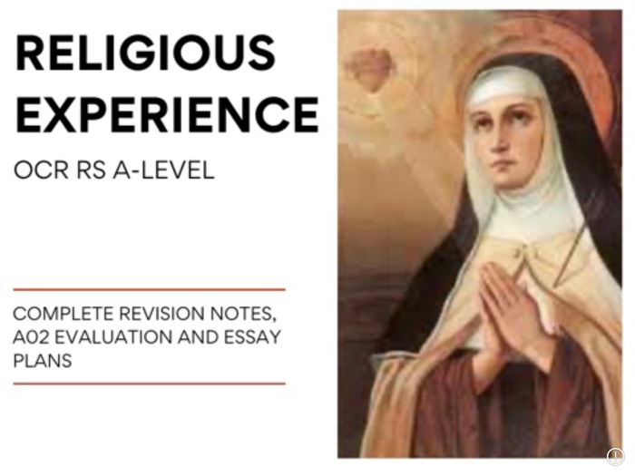 Religious Experience - RS OCR A-level (Full Revision Document)