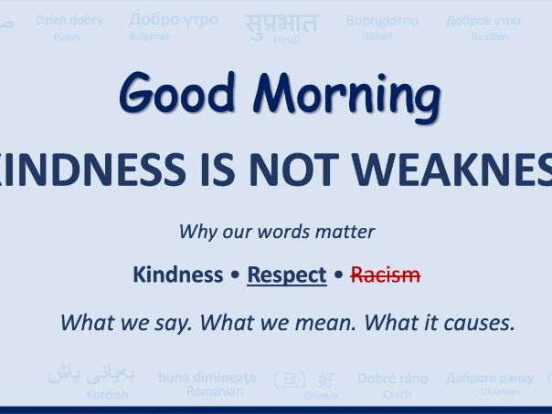 Assembly - Kindness, Belonging and Racism