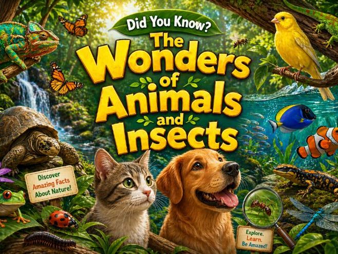 Did you know? Wonders of animals and insects.