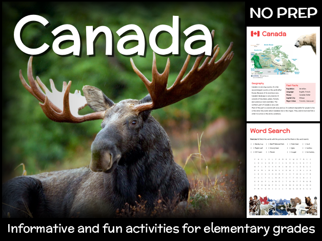 Canada (country study for elementary grades)